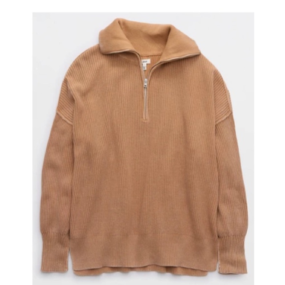Arie Beyond quarter zip sweater